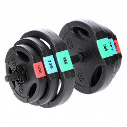Set (3 pieces) Composite Barbell and Dumbbells 62 Kg HMS Sgsp60