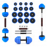 Barbells-Bar Rubberized 30Kg HMS Sgg30