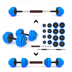 Barbells-Bar Rubberized 30Kg HMS Sgg30