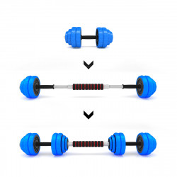 Barbells-Bar Rubberized 30Kg HMS Sgg30