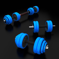 Barbells-Bar Rubberized 30Kg HMS Sgg30