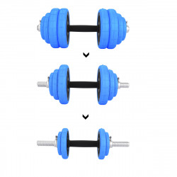 Barbells-Bar Rubberized 30Kg HMS Sgg30