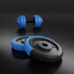 Barbells-Bar Rubberized 30Kg HMS Sgg30