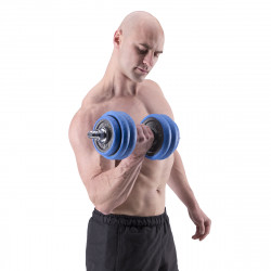 Barbells-Bar Rubberized 30Kg HMS Sgg30