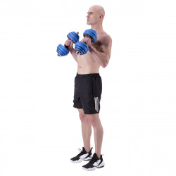 Barbells-Bar Rubberized 30Kg HMS Sgg30