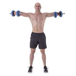 Barbells-Bar Rubberized 30Kg HMS Sgg30