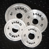 Tos Zestaw Talerzy Olimpijskich Stalowych Kalibrowanych 2 X 1.5 - 5.0 Kg (22 Kg) Hms