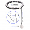 Zestaw Hula Hop Magnetyczny White Hhm16 Z Licznikiem Hms + Pas Wyszczuplający Br163 Black