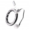 Zestaw Hula Hop Magnetyczny White Hhm16 Z Licznikiem Hms + Pas Wyszczuplający Br163 Black