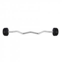 Bar/Dumbbell Fixed Bent Rubberized 50 Kg HMS Gsl-50
