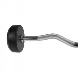 Bar/Dumbbell Fixed Bent Rubberized 50 Kg HMS Gsl-50
