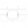 Hexagonal Bar 28Kg 1700Mm HMS Ghx02B