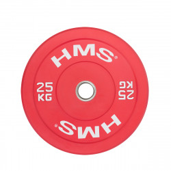 Cbr25 Red Talerz Olimpijski Bumper 25 Kg Hms