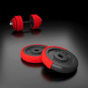 Rubberized Dumbbells 20Kg HMS Sggx20