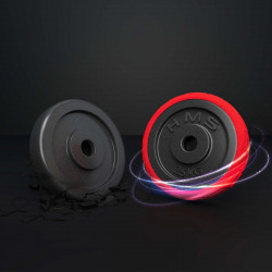 Rubberized Dumbbells 20Kg HMS Sggx20