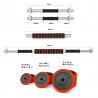 Rubberized Dumbbells 20Kg HMS Sggx20