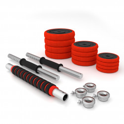 Rubberized Dumbbells 20Kg HMS Sggx20