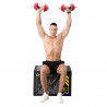 Rubberized Dumbbells 20Kg HMS Sggx20