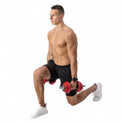 Rubberized Dumbbells 20Kg HMS Sggx20