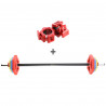 (2 Parts) Training Pump Barbell Fitness 20Kg HMS Premium Sbp21