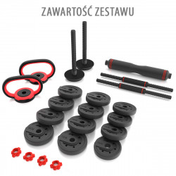Weight Set Proset 6-in-1 20Kg HMS Sgx120 (2 Parts)