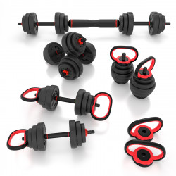 Weight Set Proset 6-in-1 20Kg HMS Sgx120 (2 Parts)