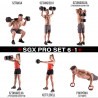 Weight Set Proset 6-in-1 20Kg HMS Sgx120 (2 Parts)