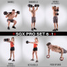 Weight Set Proset 6-in-1 20Kg HMS Sgx120 (2 Parts)