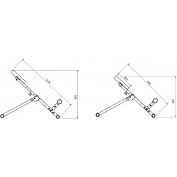 Roman Bench for Back Marbo Sport Mh-L116