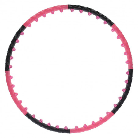 Hhp024 Pink-Black Hula Hop 1,6Kg 110Cm Hms