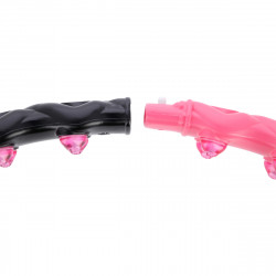Hhp024 Pink-Black Hula Hop 1,6Kg 110Cm Hms