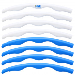 Hhp090 Blue-White Hula Hop 0,4Kg 90Cm One Fitness
