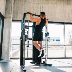 Ares Pro Brama Do Ćwiczeń Z Wyciągiem I Stosem Commercial Hms