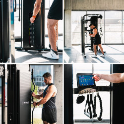 Ares Pro Brama Do Ćwiczeń Z Wyciągiem I Stosem Commercial Hms