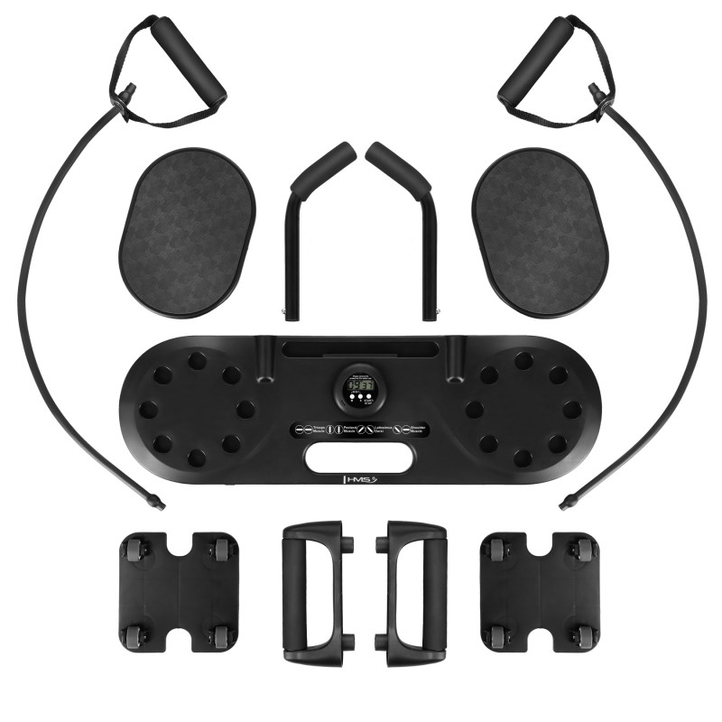 Dbp02 Wielofunkcyjna Deska Do Ćwiczeń Mięśni Brzucha I Pompek Z Linkami 3W1 Hms