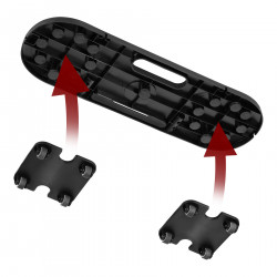 Dbp02 Wielofunkcyjna Deska Do Ćwiczeń Mięśni Brzucha I Pompek Z Linkami 3W1 Hms