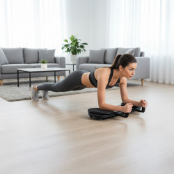 Dbp02 Wielofunkcyjna Deska Do Ćwiczeń Mięśni Brzucha I Pompek Z Linkami 3W1 Hms