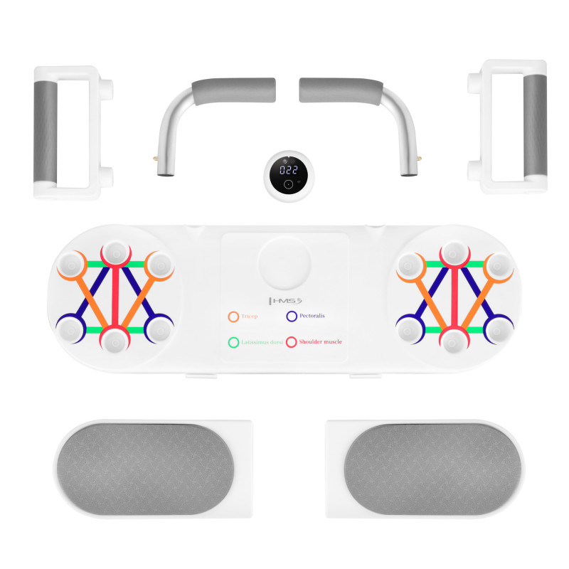 Dbp03 Wielofunkcyjna Deska Do Ćwiczeń Mięśni Brzucha I Pompek Z Licznikiem Hms