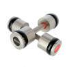 Hh10 2 X 10 Kg Hantle Chromowane Hms Premium