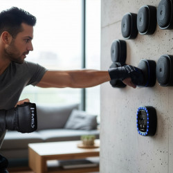 Tb05 Tarcza Bokserska Modułowa Bluetooth Z Muzyką I Rękawicami Hms