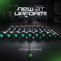 Zestaw Sztang Prostych Poliuretanowych 10-55 Kg (Skok Co 5 Kg) 325 Kg – Upform