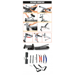Multi-functional bench HMS L8320
