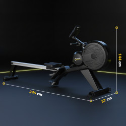 Zm1856 Wioślarz Magnetyczny Commercial Hms Premium