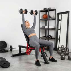 L5166 Regulowana Ławka Do Ćwiczeń Semi Commercial Hms