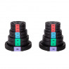 Sgsp60 Set (3 Części) Sztanga I Sztangielki Kompozyt 62 Kg Hms