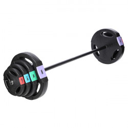 Sgsp60 Set (3 Części) Sztanga I Sztangielki Kompozyt 62 Kg Hms