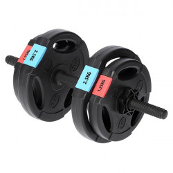 Sgsp60 Set (3 Części) Sztanga I Sztangielki Kompozyt 62 Kg Hms