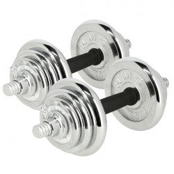 Stc21 Sztangielki/Sztanga W Walizce Chrom 2X10Kg Hms