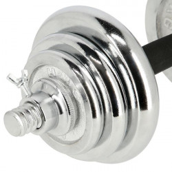 Stc21 Sztangielki/Sztanga W Walizce Chrom 2X10Kg Hms