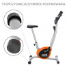 Rw3011 Silver-Orange Rower Mechaniczny One Fitness